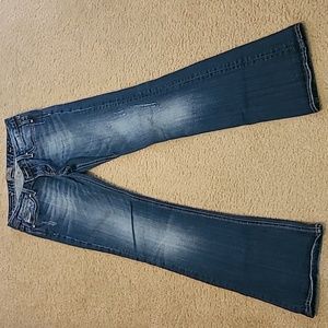 Be Rock Express boot cut jeans. Sz 6R
